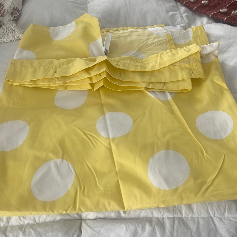 Jay Franco Polka Dot Shower Curtain.